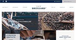 Desktop Screenshot of cafebrossard.com